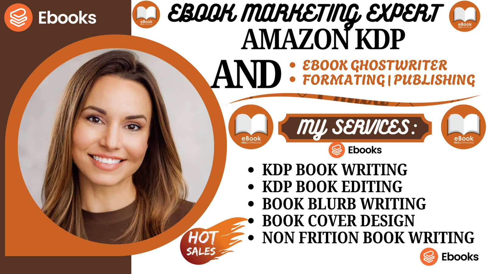 I will be book writer amazon KDP book publishing editing nonfiction ebook ghostwriter